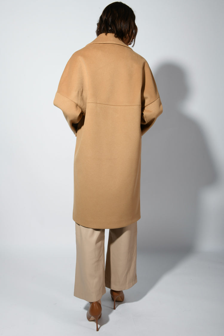 Cappotto oversize monopetto