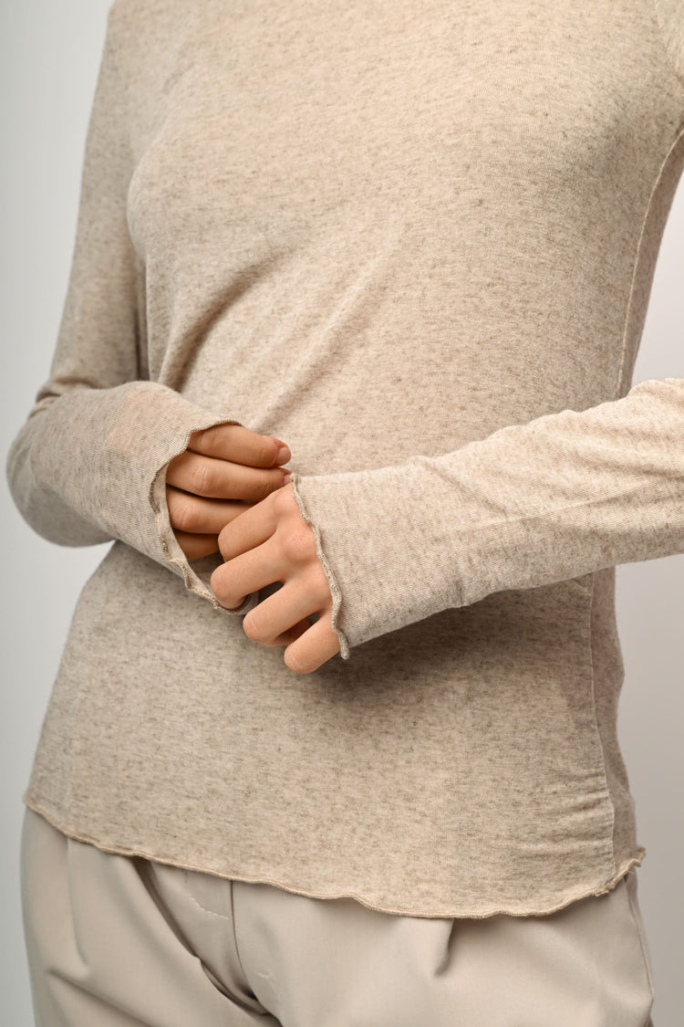 Top in modal e cashmere