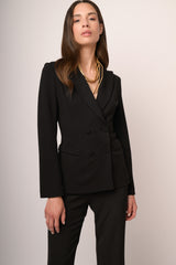 Blazer doppiopetto nero