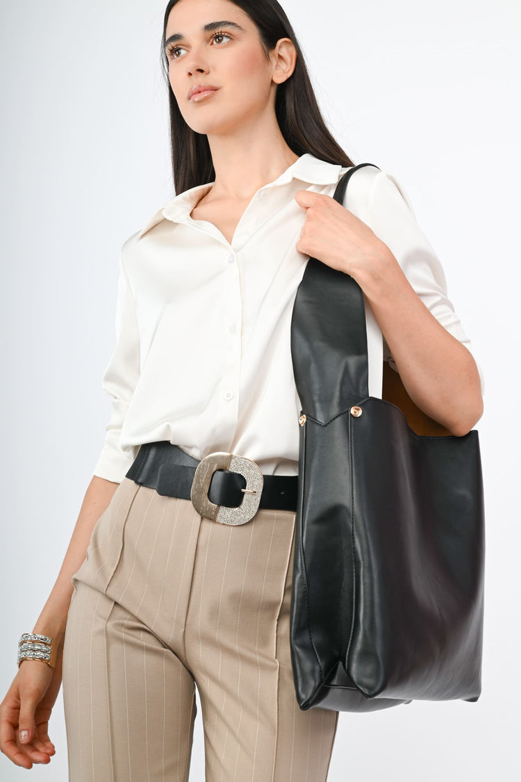 Camicia in raso