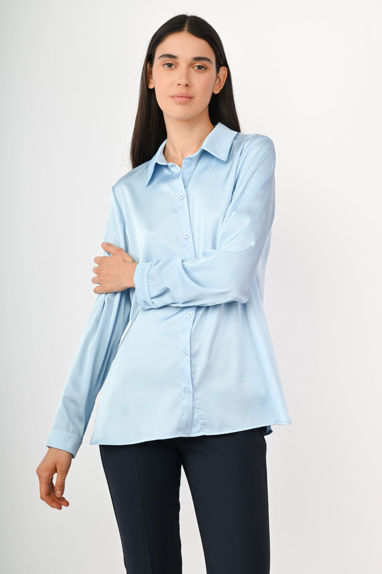 Camicia in raso