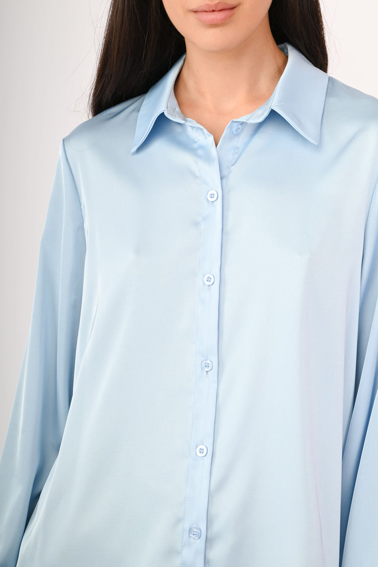 Camicia in raso
