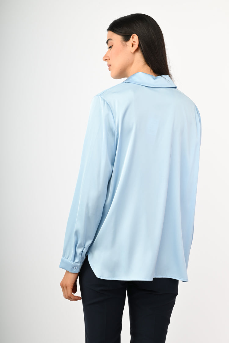 Camicia in raso