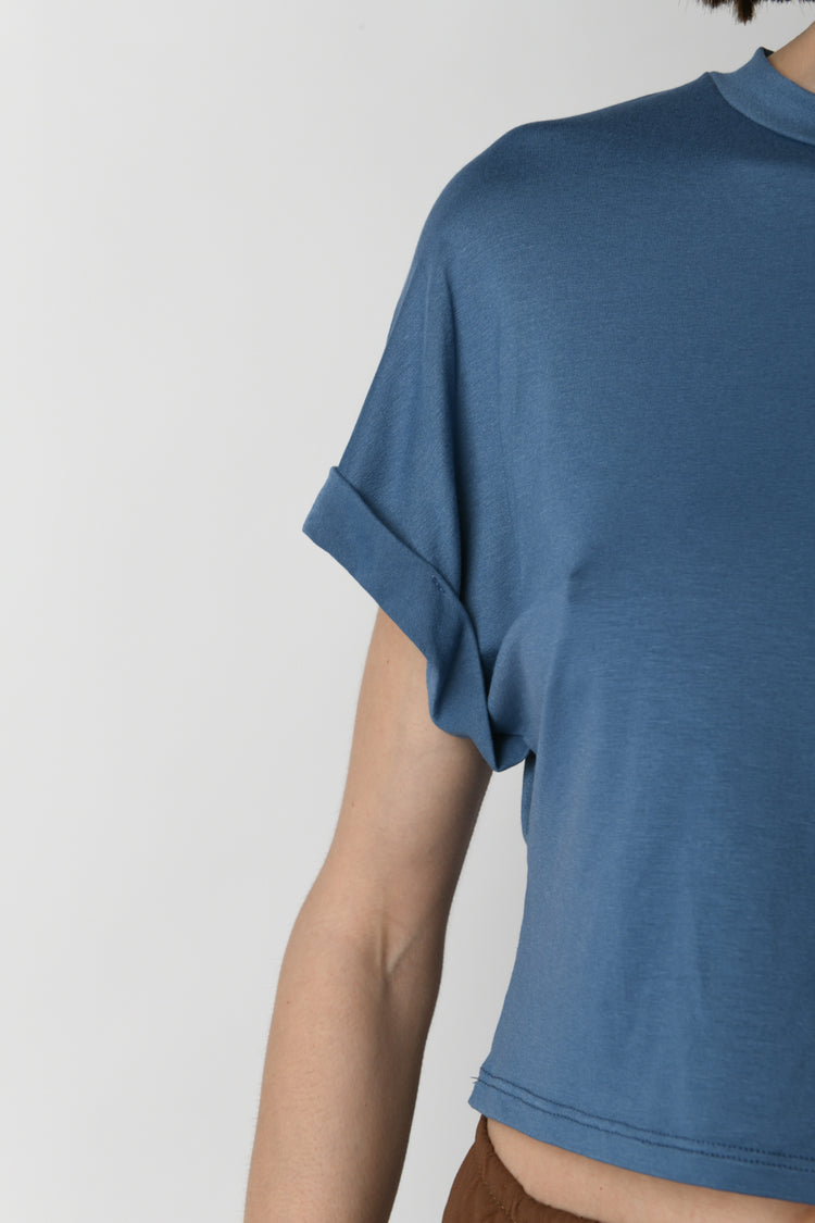 T-shirt crop boxy-fit
