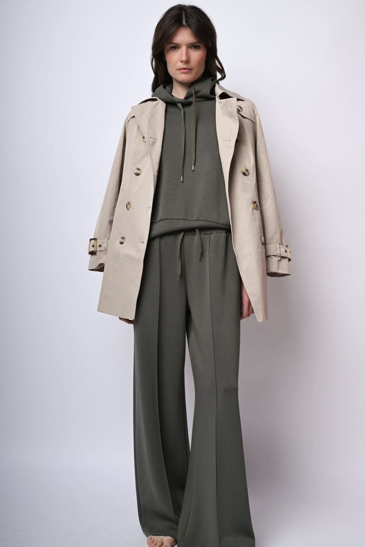 Felpa loose-fit con cappuccio