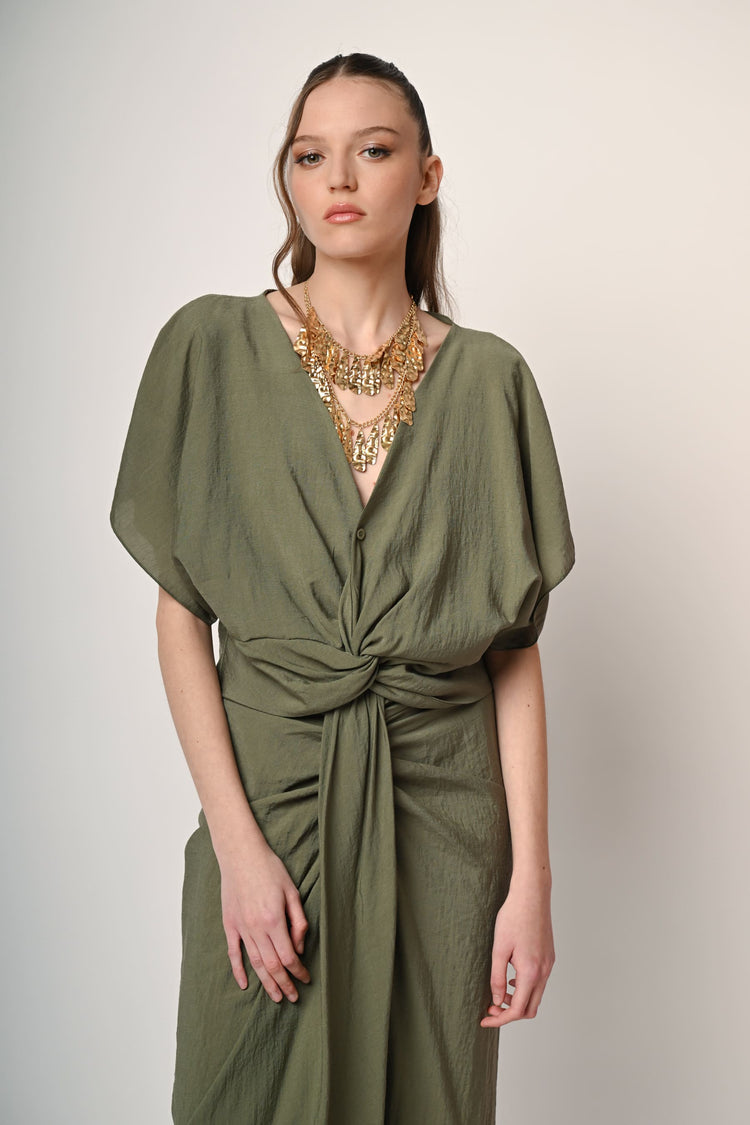 Blusa con nodo