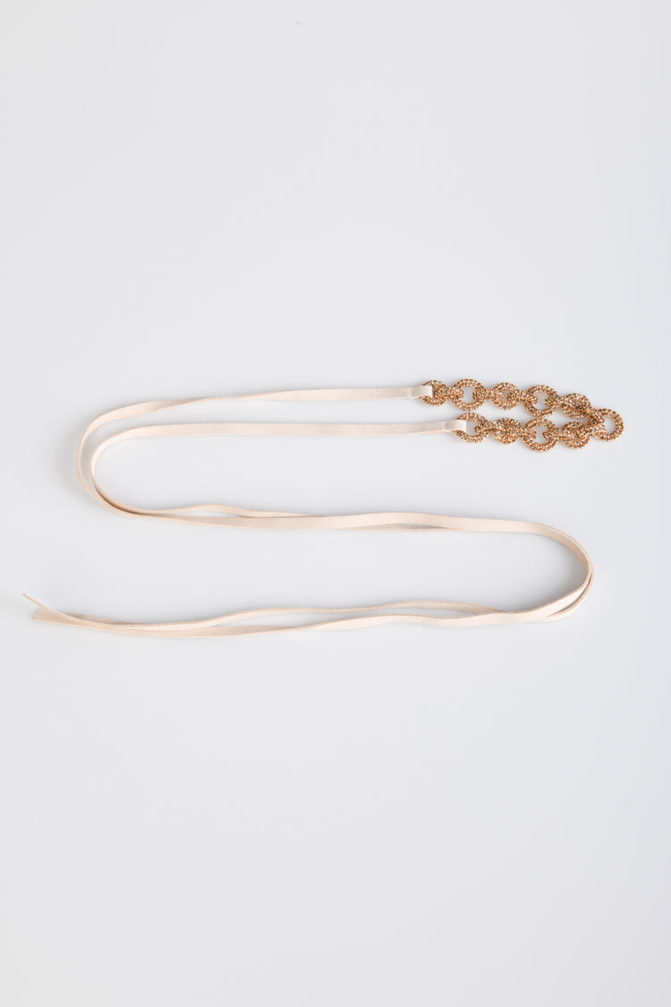 Cintura sottile con catenella