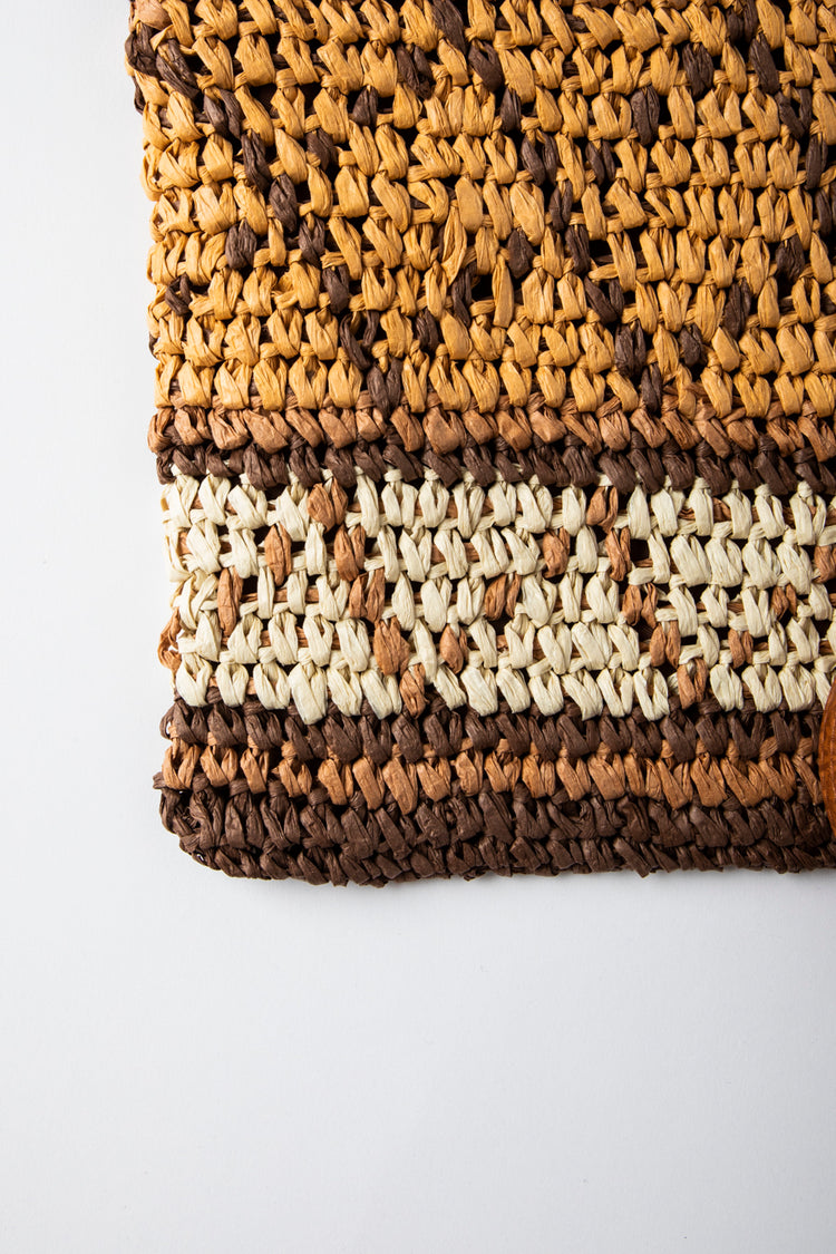Pochette in paglia