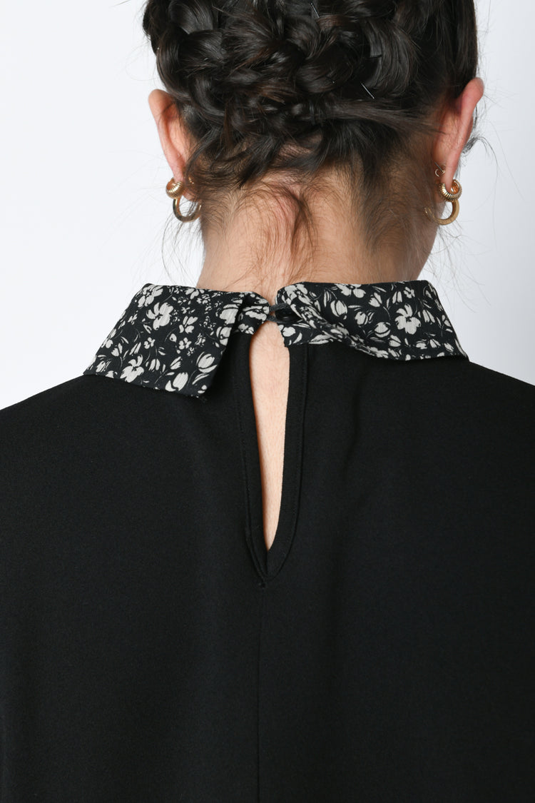 Blusa premaman effetto 2-in-1