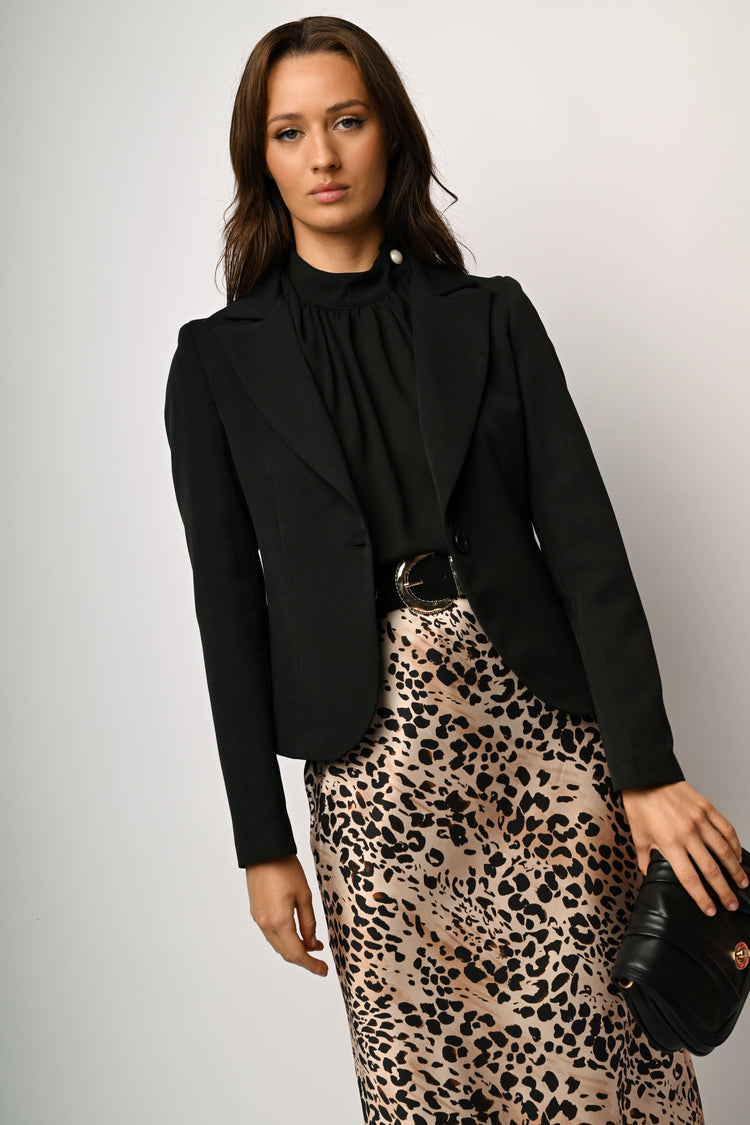 Blazer slim-fit monopetto