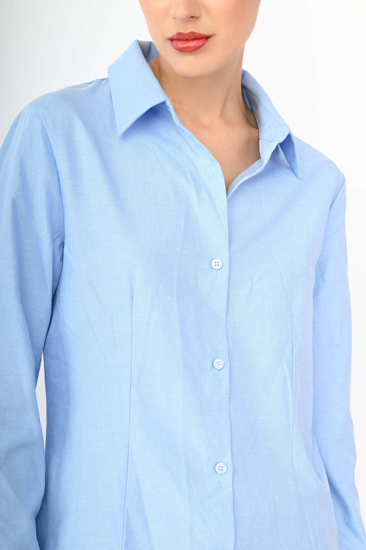 Camicia misto cotone