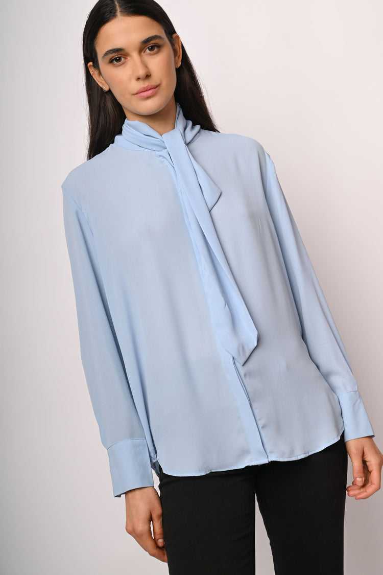 Camicia con fiocco