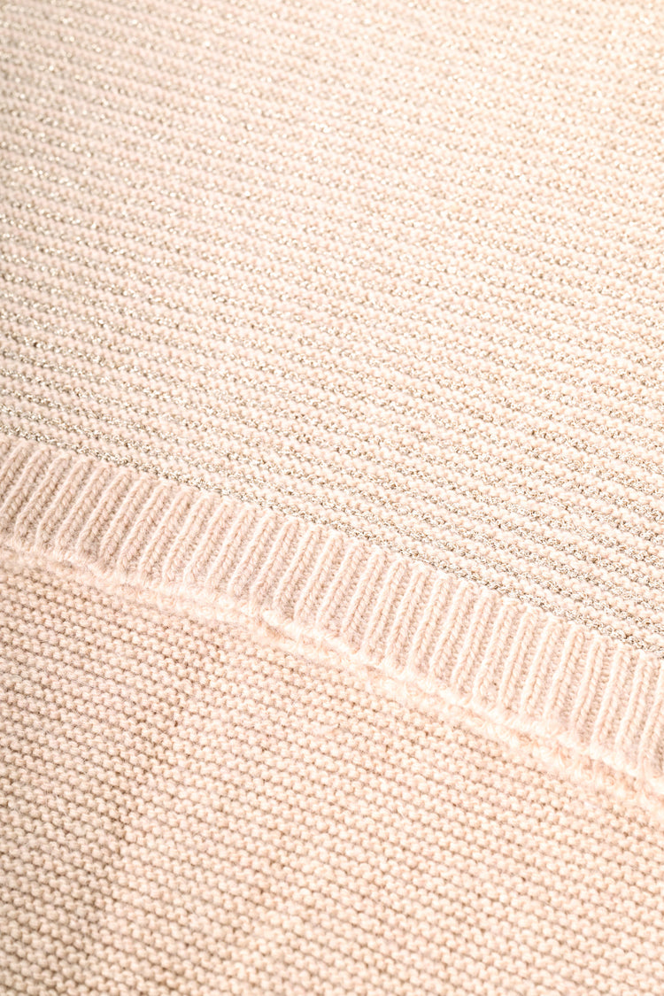 Sciarpa a righe lurex
