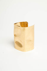 Bracciale rigido a fascia oro