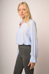Camicia body celeste