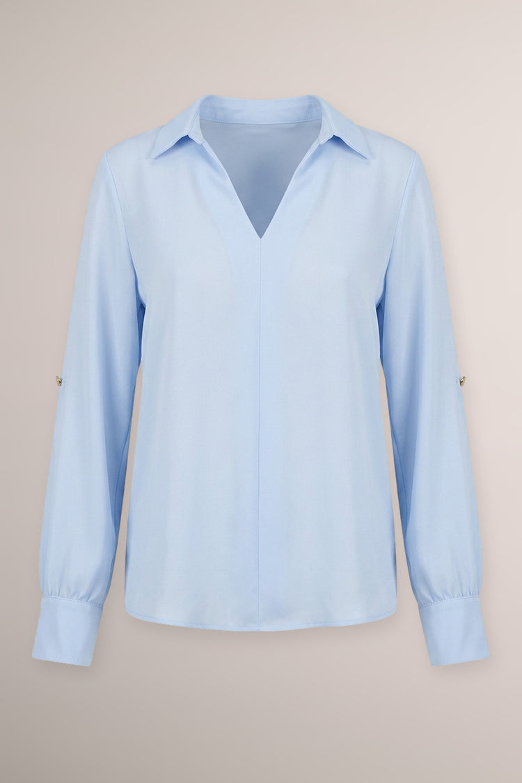 Camicia body celeste