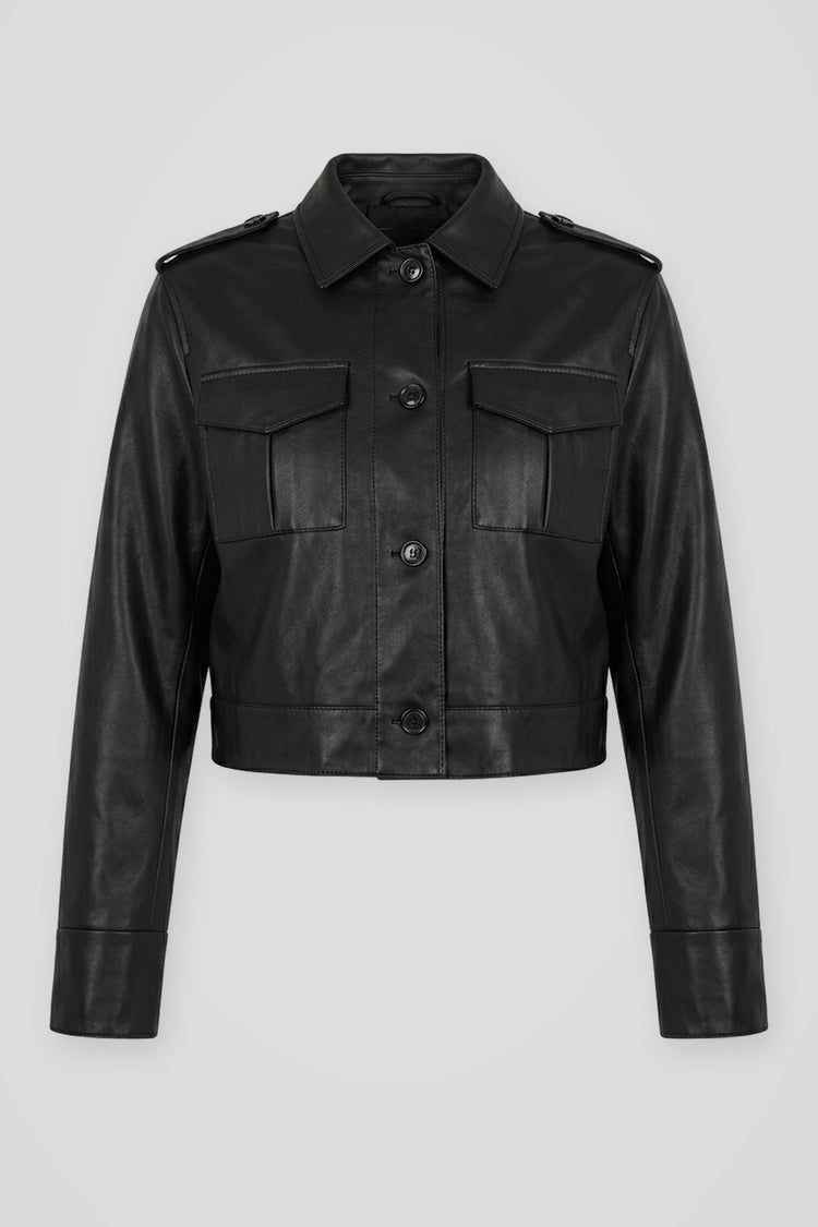 Bomber in similpelle