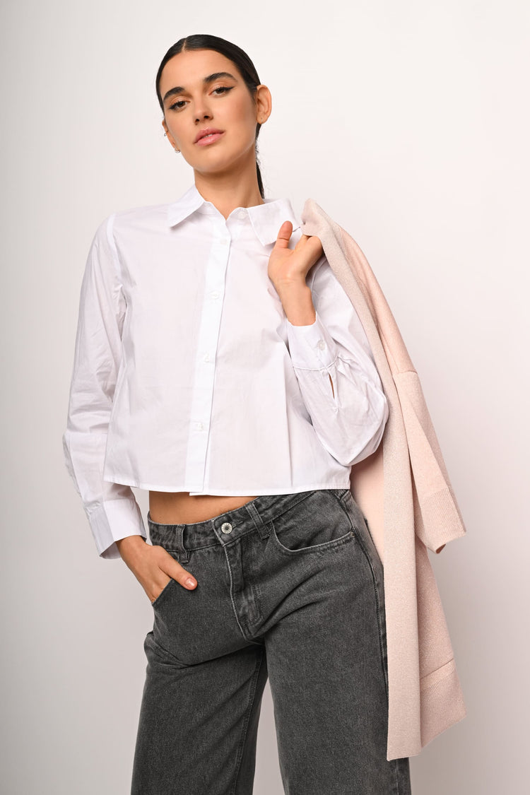 Cardigan in maglia lurex