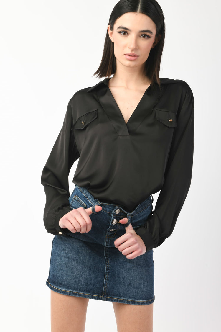 Minigonna in denim