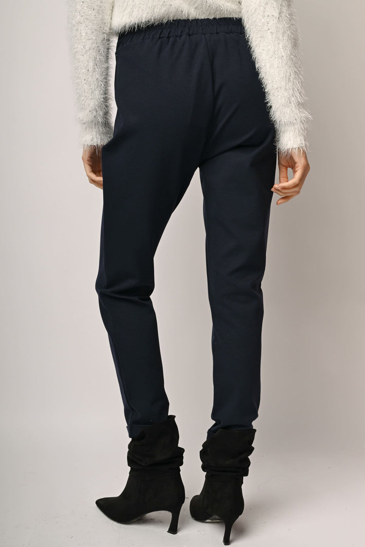 Pantaloni con vita elasticizzata