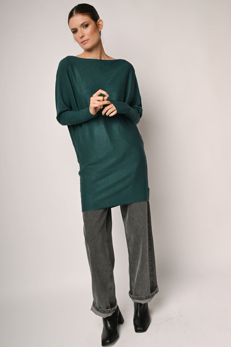 Pull oversize alla Bardot