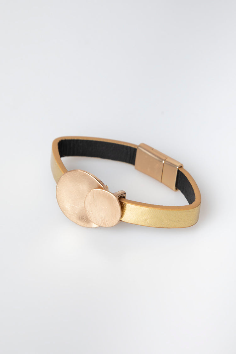 Bracciale con doppi cerchi