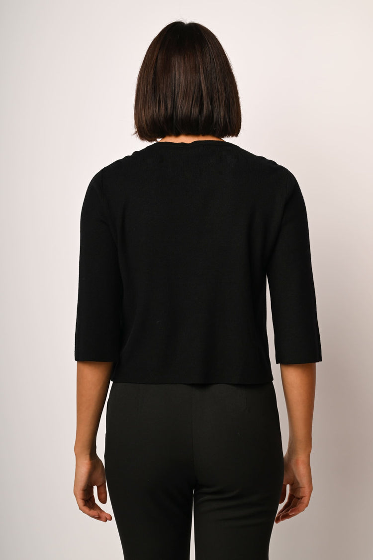 Pull con strass decorativi