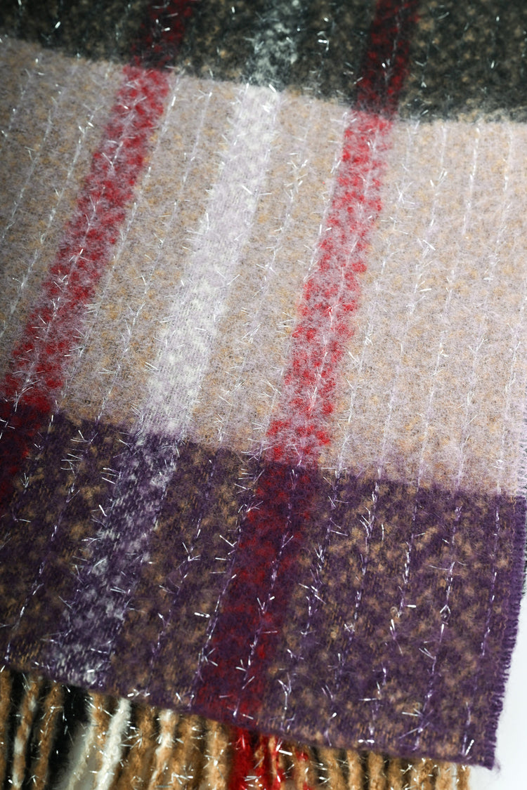 Sciarpa quadri multicolor