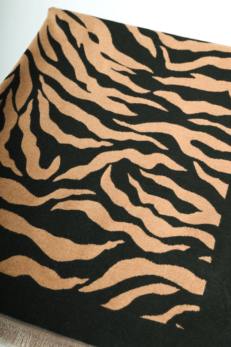 Sciarpa animalier zebra