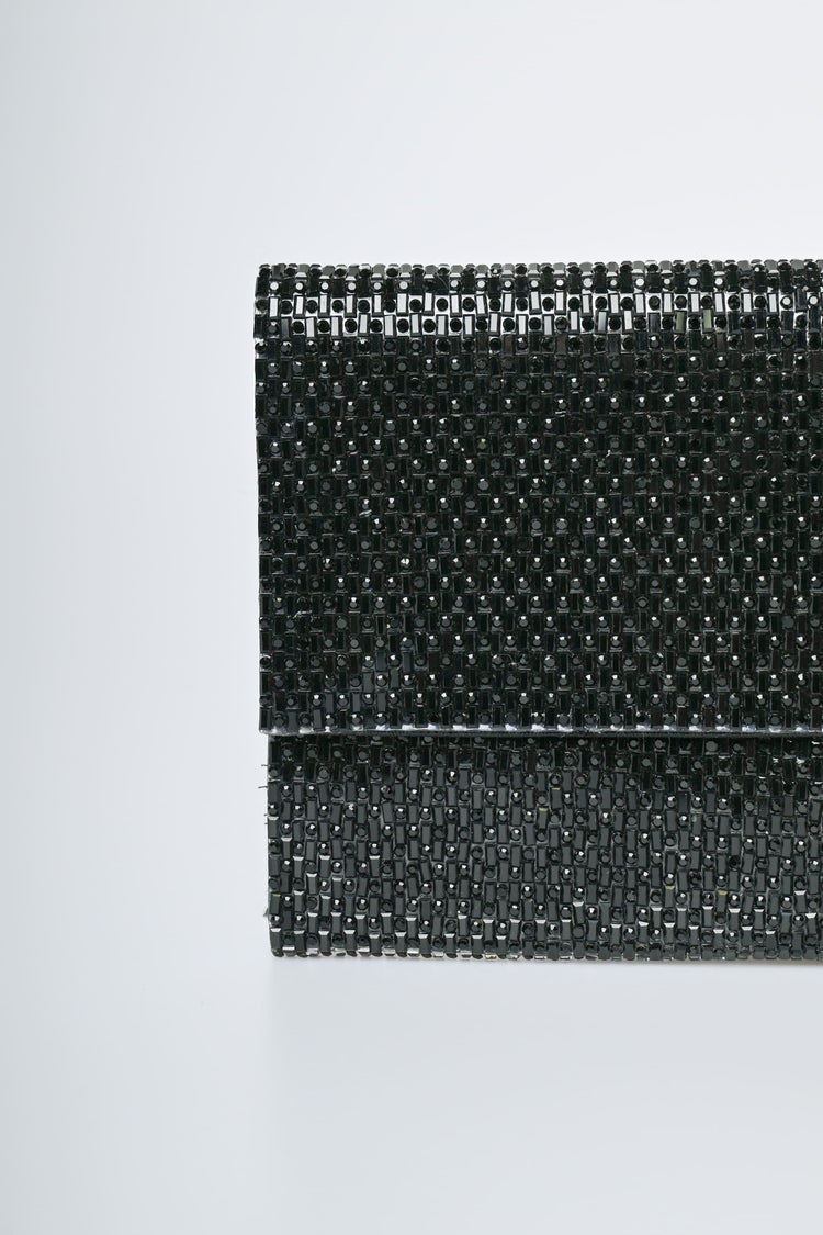 Pochette con strass