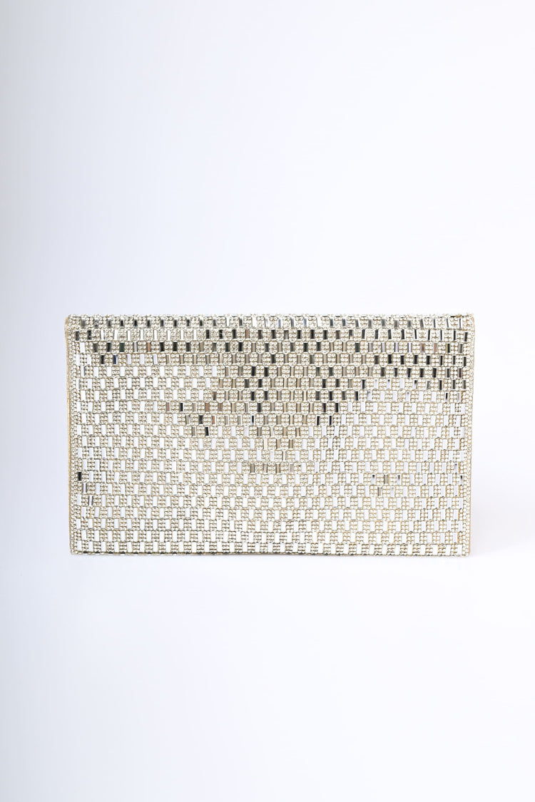 Pochette in strass