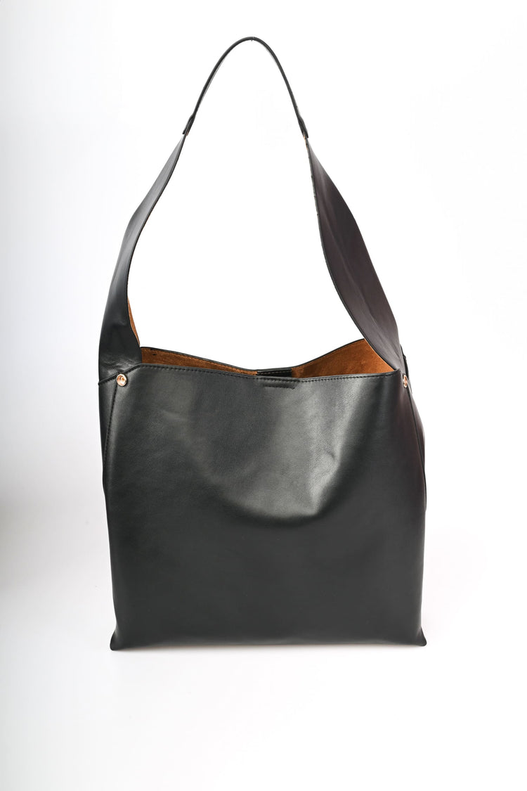 Borsa grande bicolore