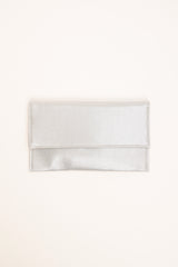 Pochette classica argento