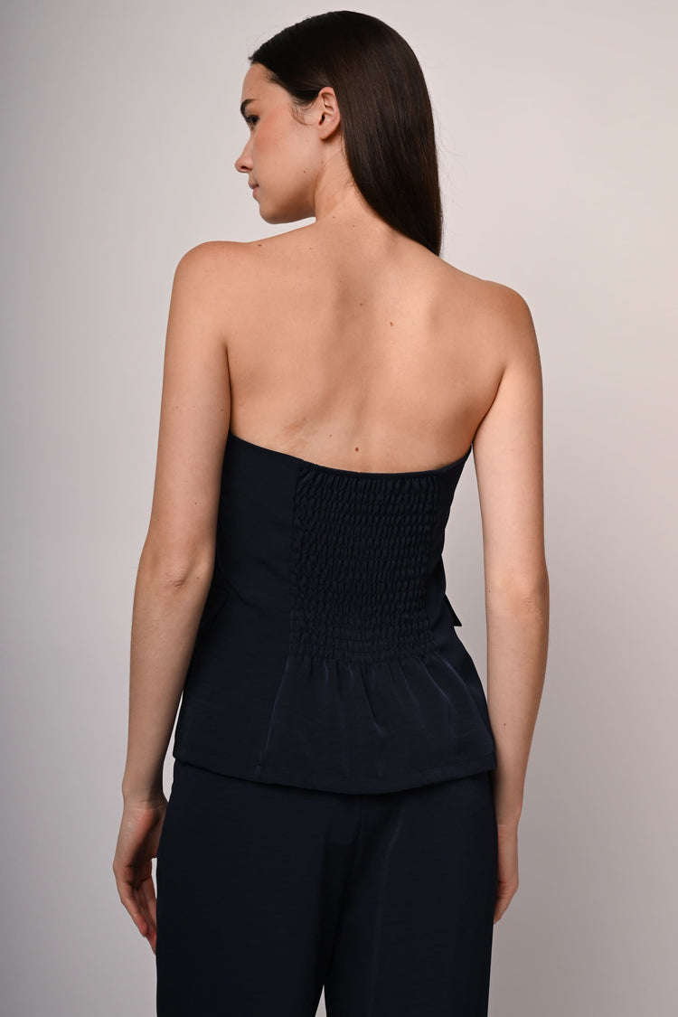 Top a fascia con tasche