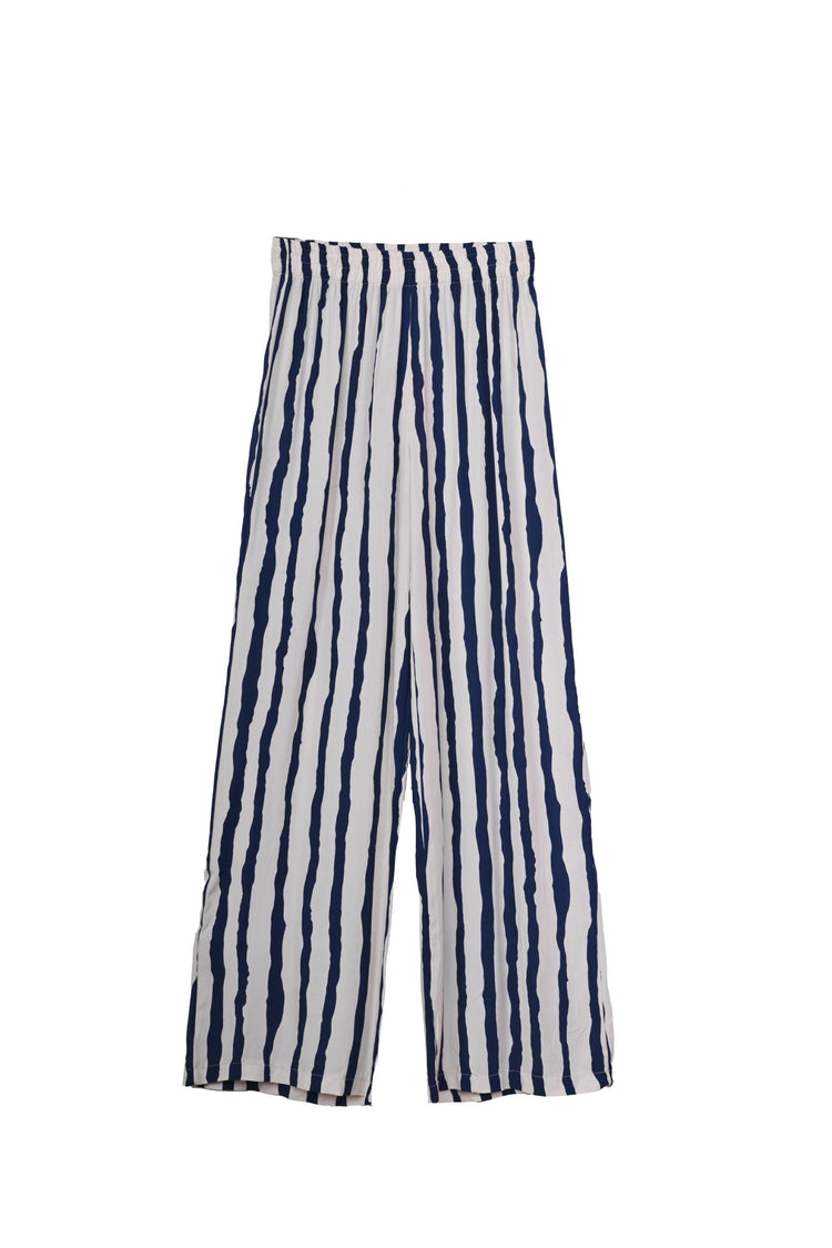 Pantaloni palazzo a righe